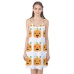 Halloween Pumpkin Emojis Camis Nightgown 