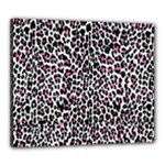 Pink Leopard Print Canvas 24  x 20  (Stretched)