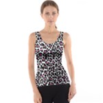 Pink Leopard Print Tank Top