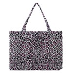 Pink Leopard Print Medium Tote Bag