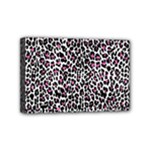 Pink Leopard Print Mini Canvas 6  x 4  (Stretched)