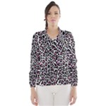 Pink Leopard Print Wind Breaker (Women)