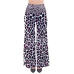 Pink Leopard Print Women s Chic Palazzo Pants 