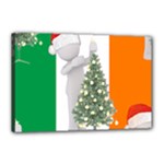 irish christmas Canvas 18  x 12  (Stretched)