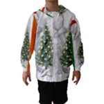 irish christmas Hooded Wind Breaker (Kids)