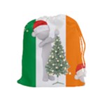 irish christmas Drawstring Pouch (XL)