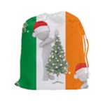 irish christmas Drawstring Pouch (XXL)