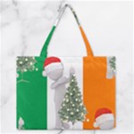 irish christmas Medium Zipper Tote Bag