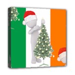 irish christmas Mini Canvas 8  x 8  (Stretched)