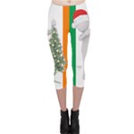 irish christmas Capri Leggings 