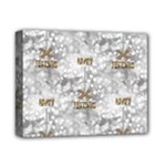 Christmas Silver Festivus Deluxe Canvas 14  x 11  (Stretched)