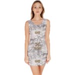 Christmas Silver Festivus Bodycon Dress