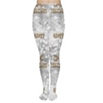 Christmas Silver Festivus Tights