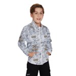 Christmas Silver Festivus Wind Breaker (Kids)