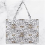 Christmas Silver Festivus Medium Tote Bag