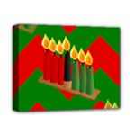 chevron kwanzaa Deluxe Canvas 14  x 11  (Stretched)