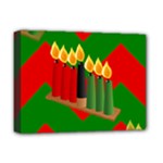 chevron kwanzaa Deluxe Canvas 16  x 12  (Stretched) 