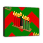 chevron kwanzaa Deluxe Canvas 20  x 16  (Stretched)