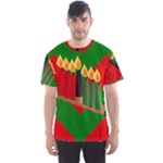 chevron kwanzaa Men s Sport Mesh Tee