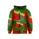 chevron kwanzaa Kids  Pullover Hoodie