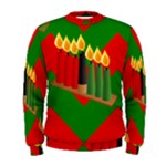 chevron kwanzaa Men s Sweatshirt