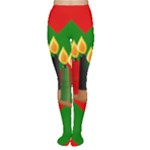 chevron kwanzaa Tights