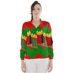 chevron kwanzaa Wind Breaker (Women)