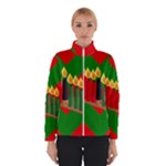 chevron kwanzaa Winter Jacket