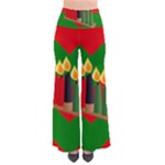 chevron kwanzaa Women s Chic Palazzo Pants 