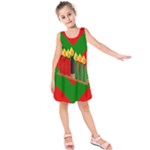 chevron kwanzaa Kids  Sleeveless Dress