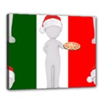 Christmas Italian Canvas 20  x 16  (Stretched)