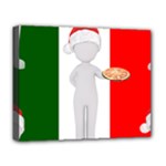 Christmas Italian Deluxe Canvas 20  x 16  (Stretched)