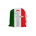 Christmas Italian Drawstring Pouch (Medium)