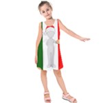 Christmas Italian Kids  Sleeveless Dress