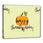 Happy Thanksgiving Pumpkin Canvas 24  x 20  (Stretched)