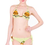 Happy Thanksgiving Pumpkin Bikini Set