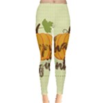 Happy Thanksgiving Pumpkin Leggings 