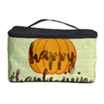 Happy Thanksgiving Pumpkin Cosmetic Storage Case