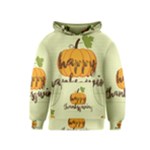 Happy Thanksgiving Pumpkin Kids  Pullover Hoodie