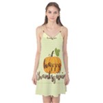 Happy Thanksgiving Pumpkin Camis Nightgown 