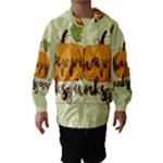 Happy Thanksgiving Pumpkin Hooded Wind Breaker (Kids)