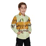 Happy Thanksgiving Pumpkin Wind Breaker (Kids)