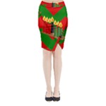 Christmas Kwanzaa Midi Wrap Pencil Skirt