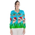 santa sloth Wind Breaker (Women)