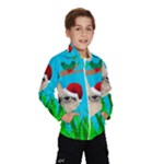 santa sloth Wind Breaker (Kids)