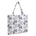 Zipper Medium Tote Bag Front