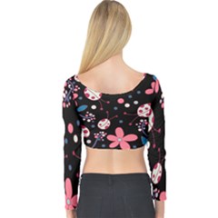 Long Sleeve Crop Top 