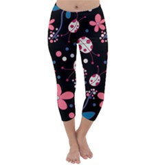 Capri Winter Leggings  Front