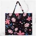 Zipper Large Tote Bag 