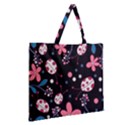 Zipper Large Tote Bag 